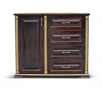 Комод Грета дверка и ящики из дуба