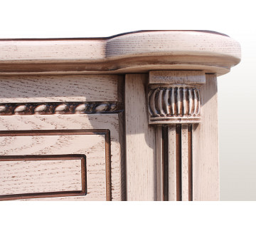 Кровать Мелиса из дуба