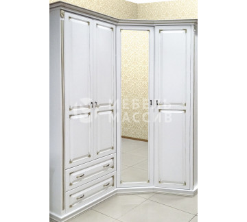 Шкаф угловой из серии Оливия